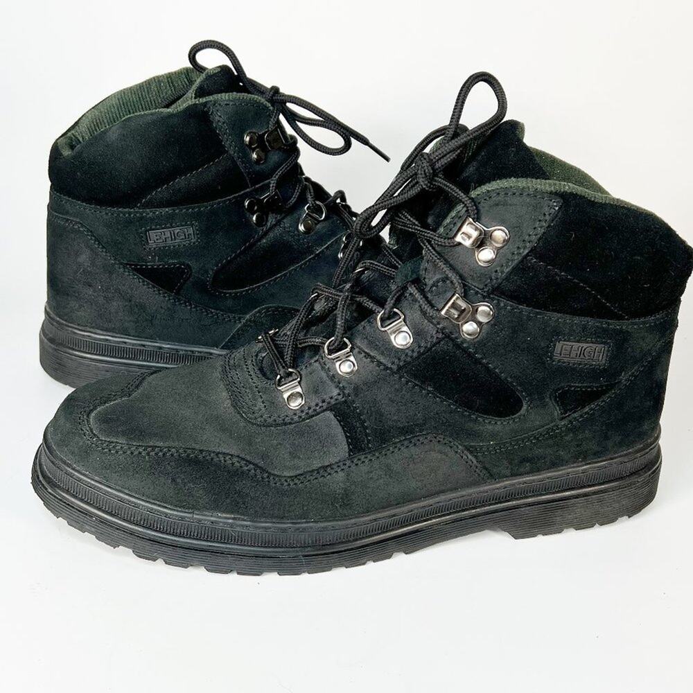 Lehigh Suede Leather Steel Toe Work Safety ANSI Work Boots Men 13